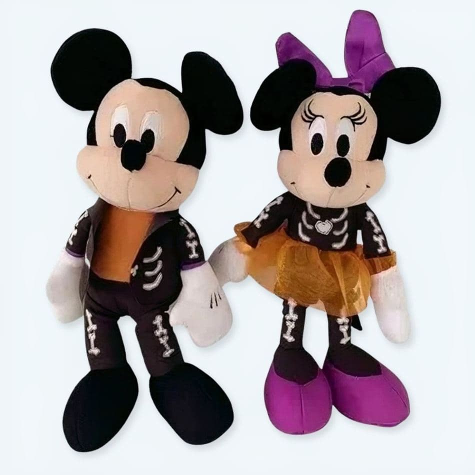 Halloween Mickey & Minnie Plush Set