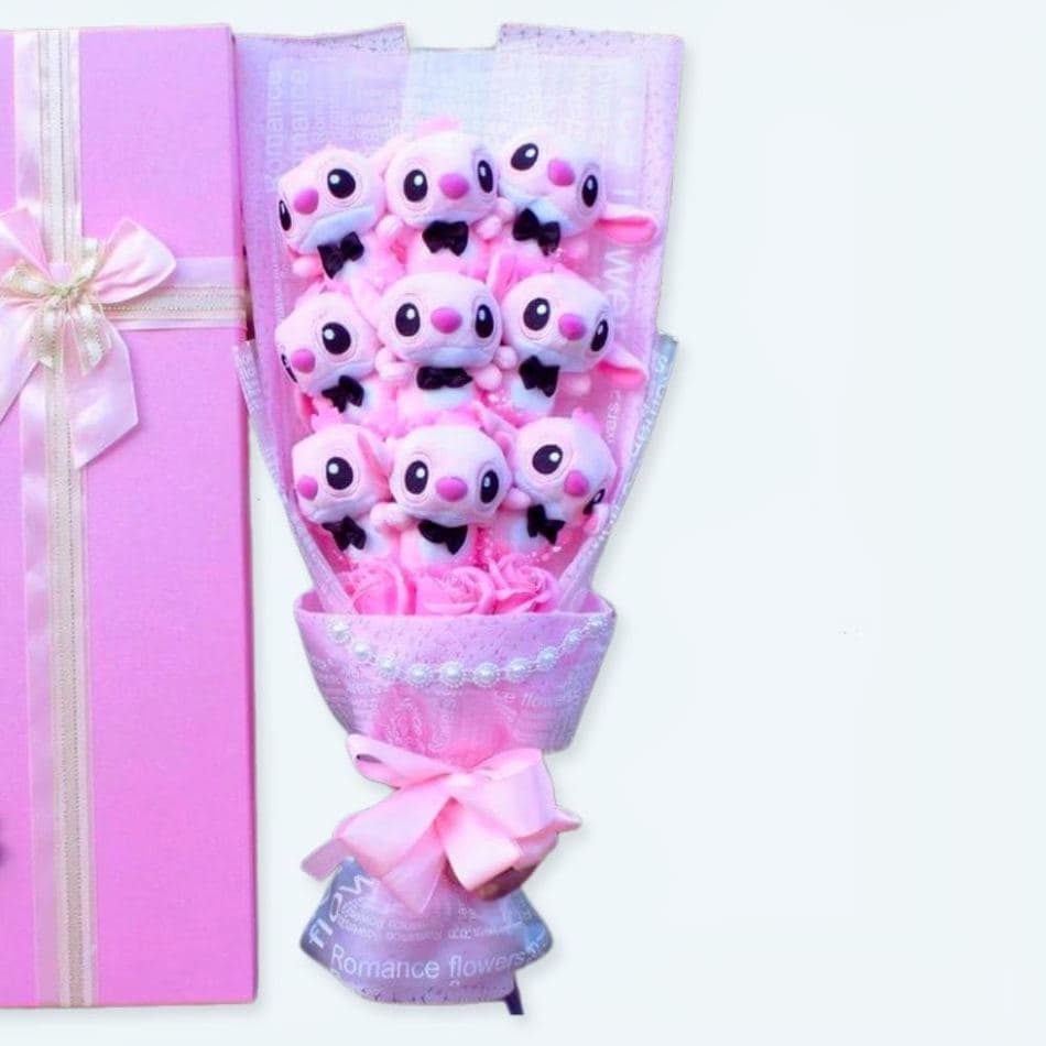 Angel Plush Flower Bouquet