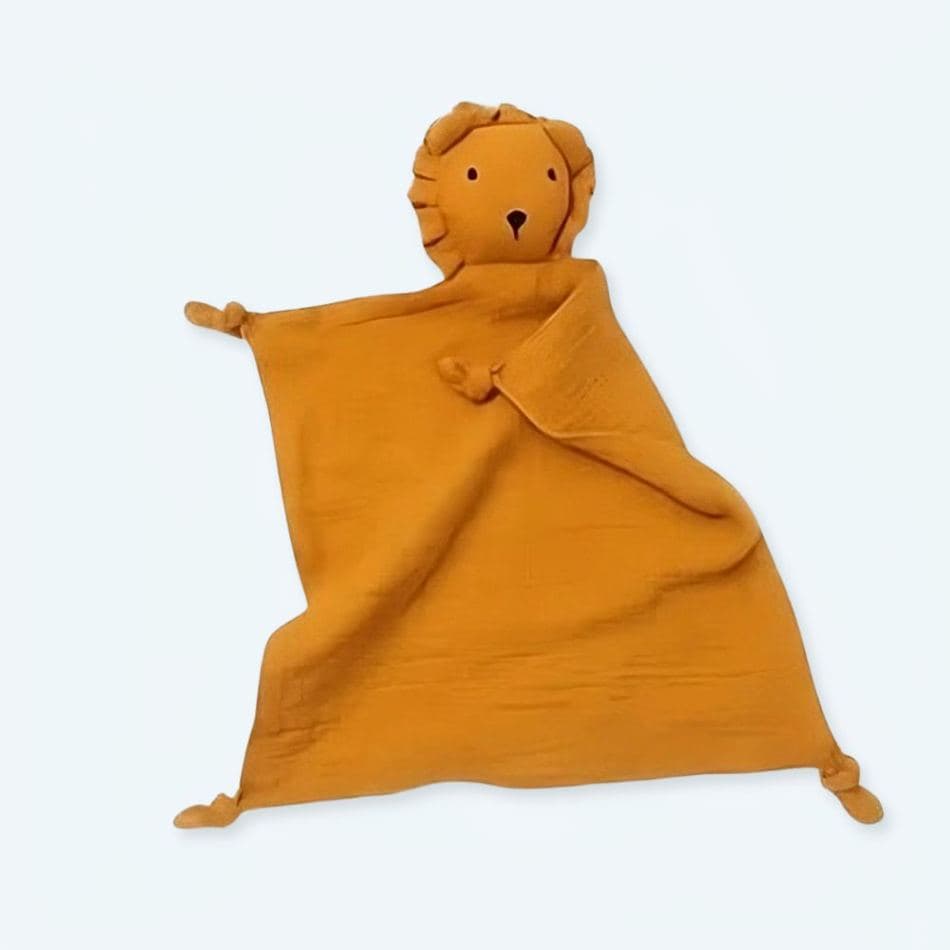 Muslin & Cotton Lion Baby Toy