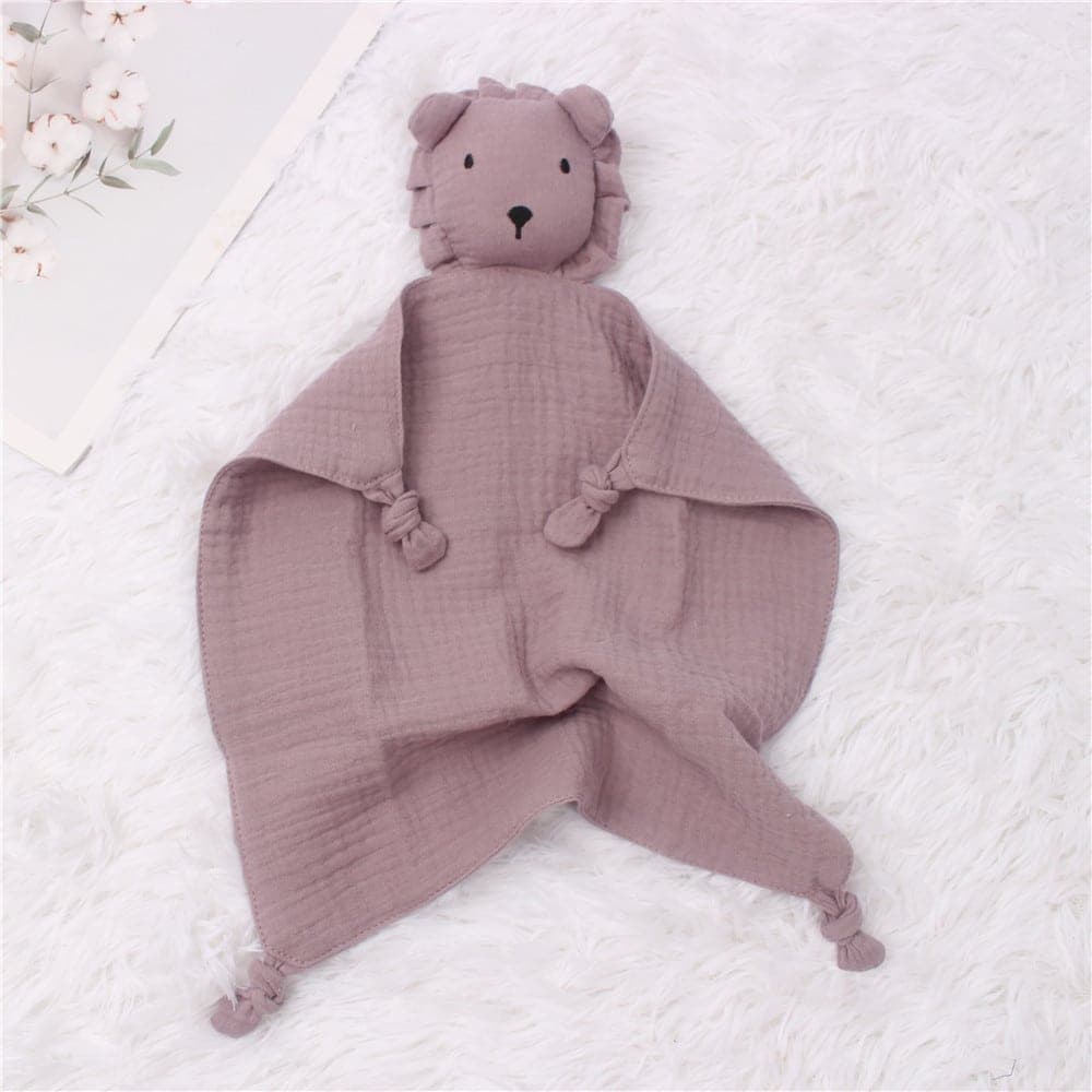 Muslin & Cotton Lion Baby Toy thumbnail 2