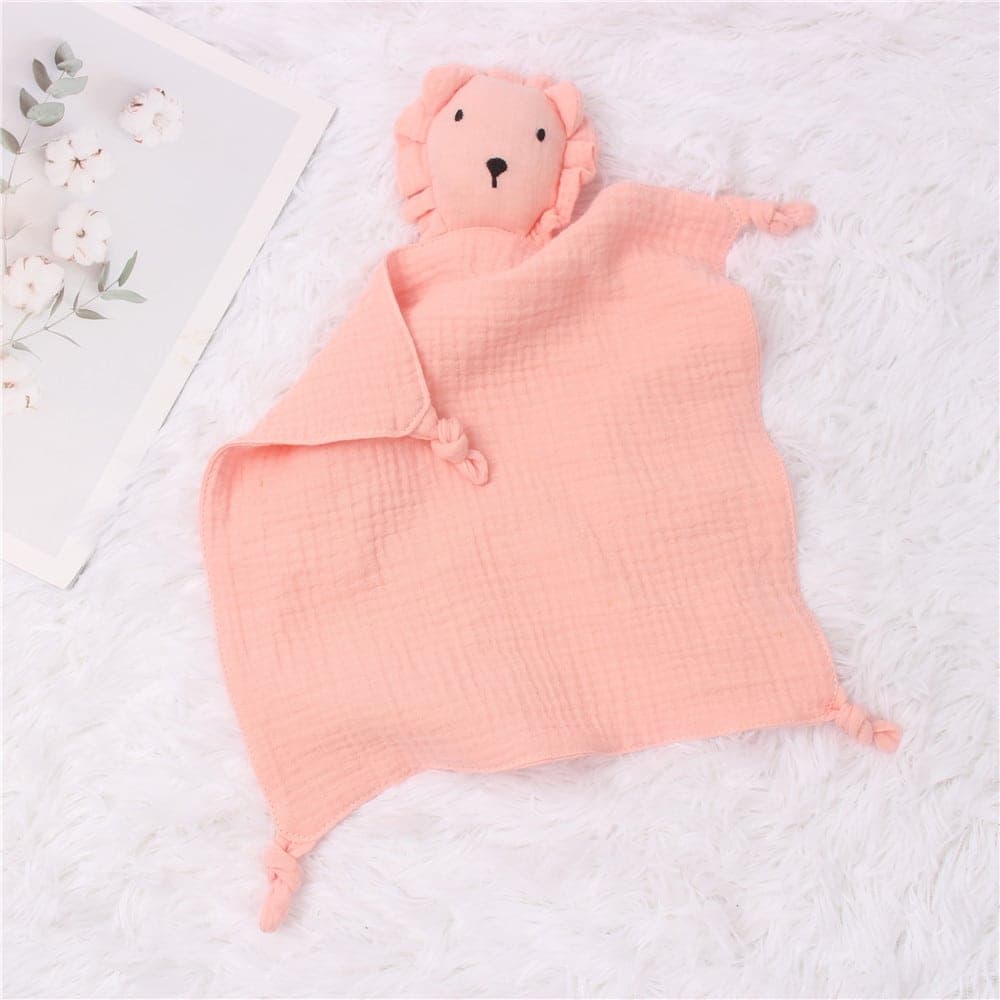 Muslin & Cotton Lion Baby Toy thumbnail 3