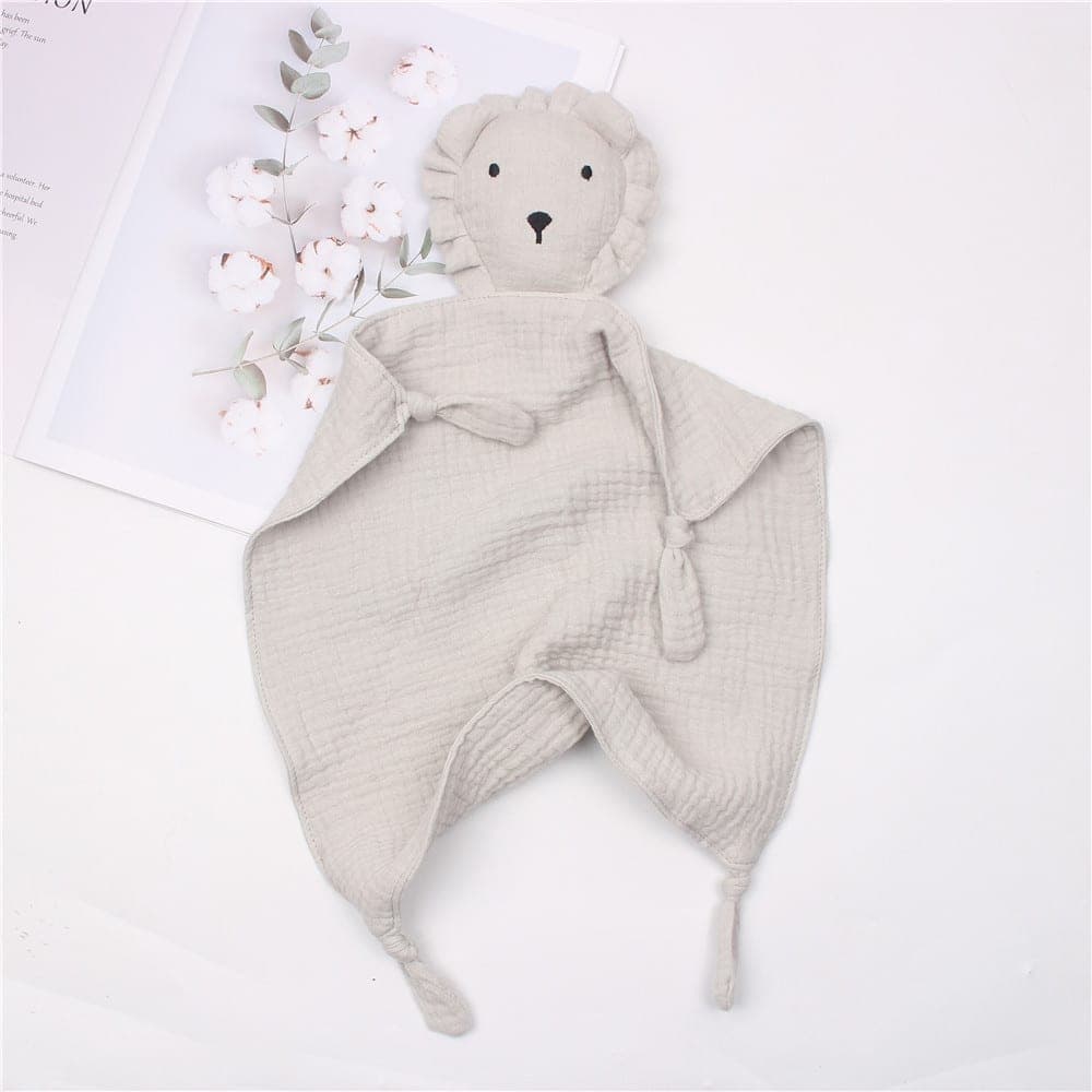 Muslin & Cotton Lion Baby Toy thumbnail 5
