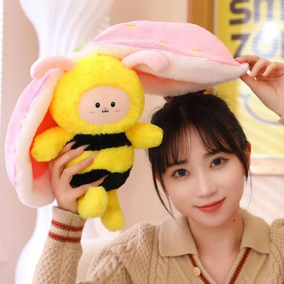 Strawberry Bee Plush thumbnail 4