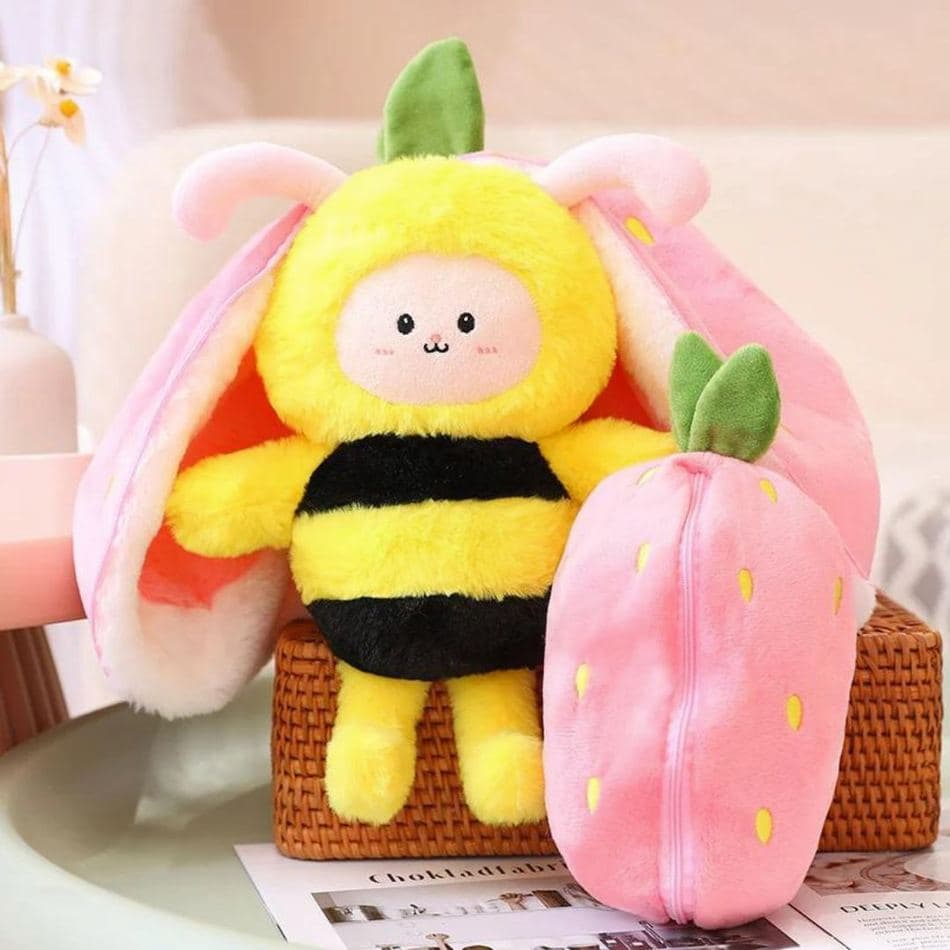 Strawberry Bee Plush thumbnail 7