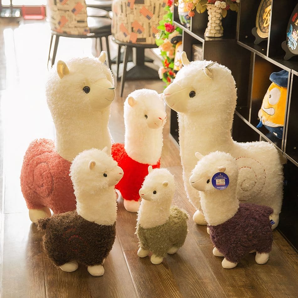 Colorful Alpaca Plush Toy thumbnail 2