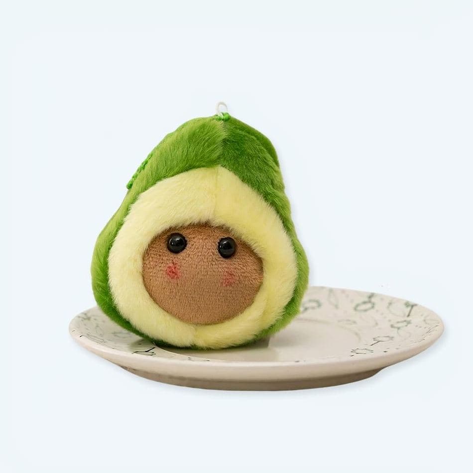 Avocado Plush Toy - Removable Interior