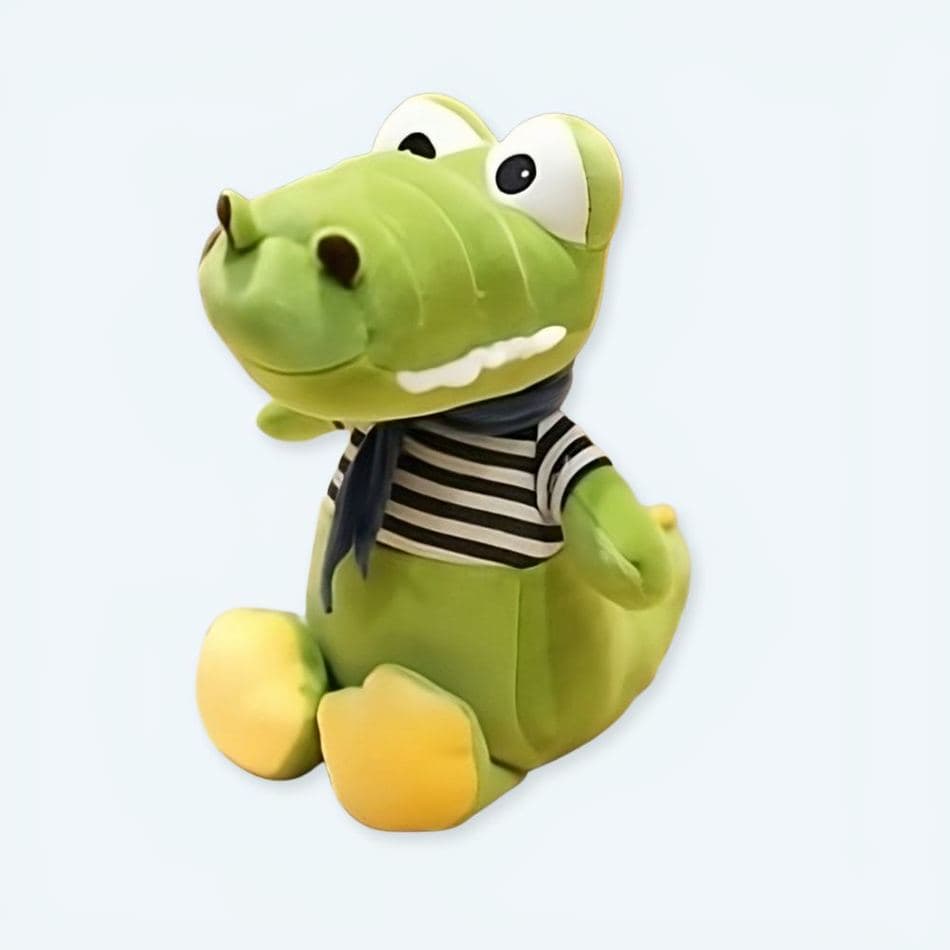 Green Crocodile Baby Plush