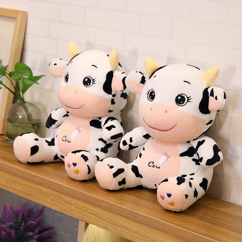 Embroidered Baby Cow Plush thumbnail 2