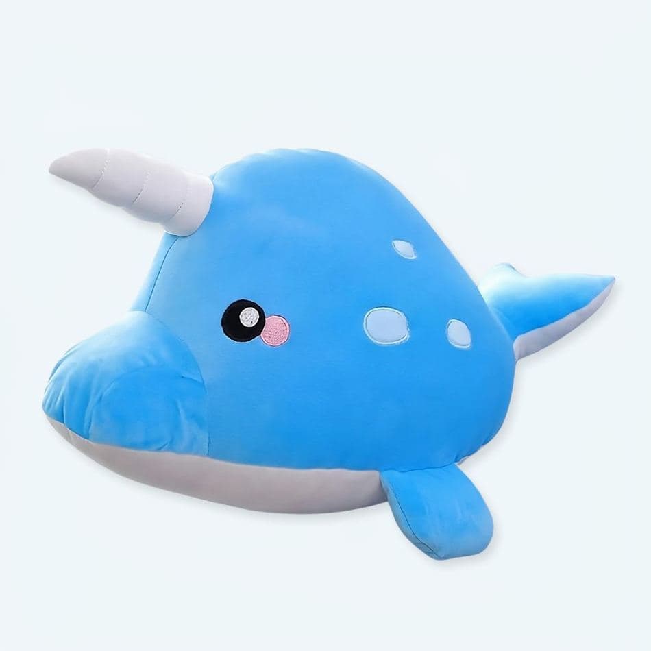 Blue Sky Unicorn Whale Plush