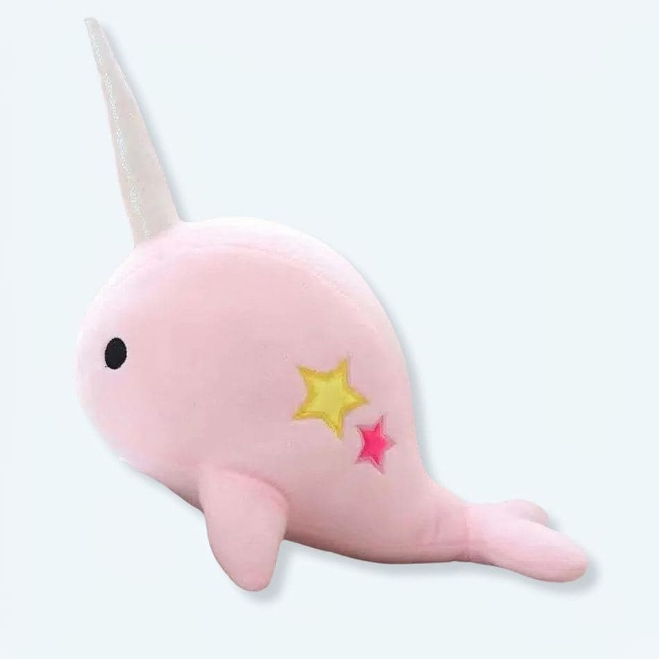 Pink Unicorn Whale Plushie