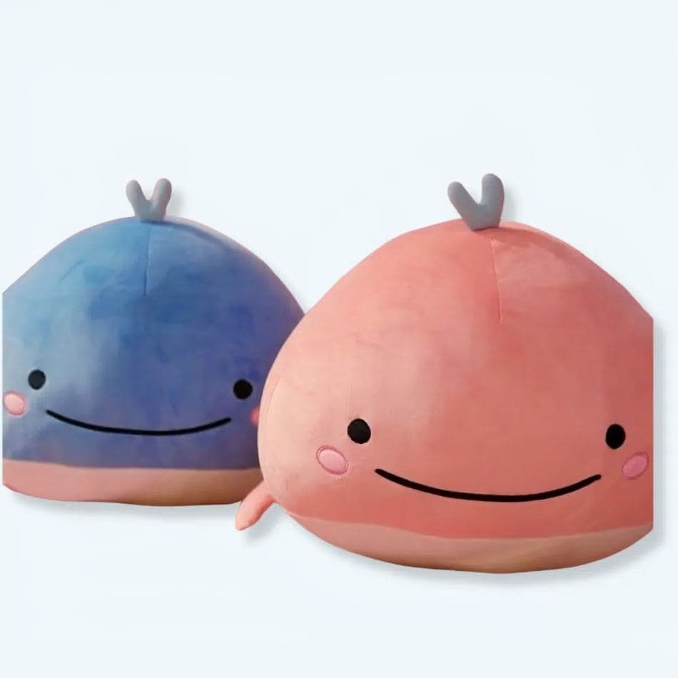 Pink Whale Plush Toy