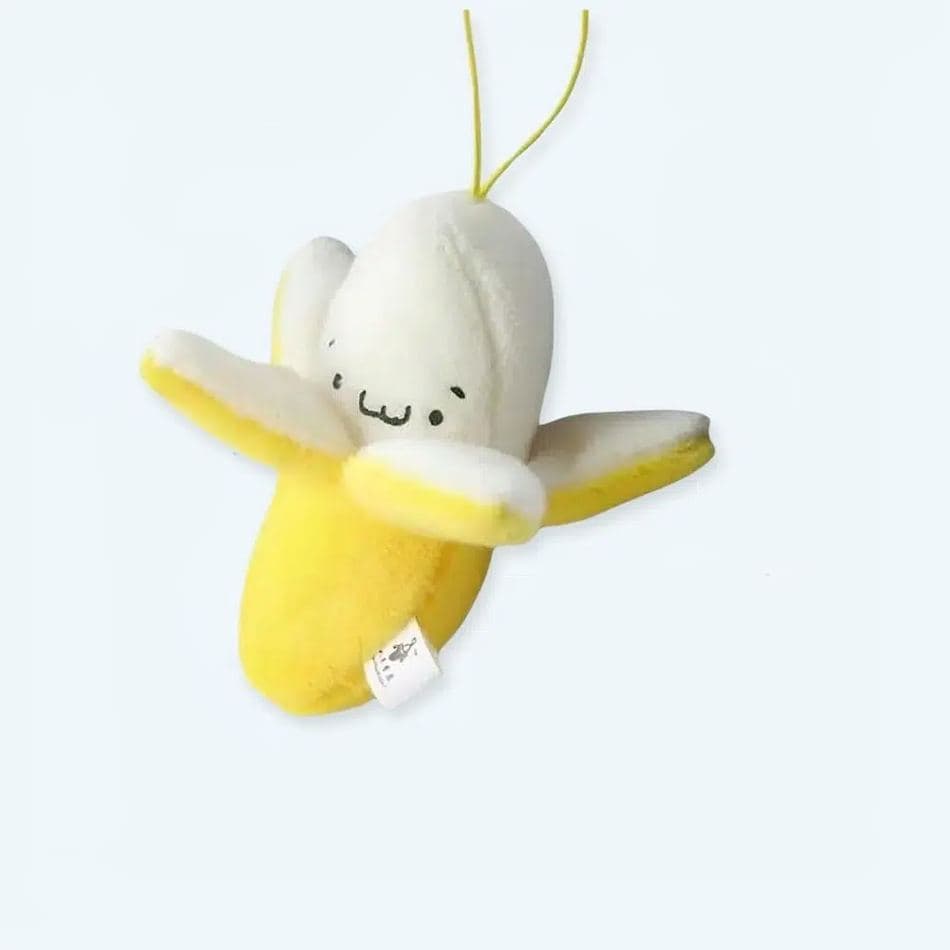 Yellow Peelable Banana Plush