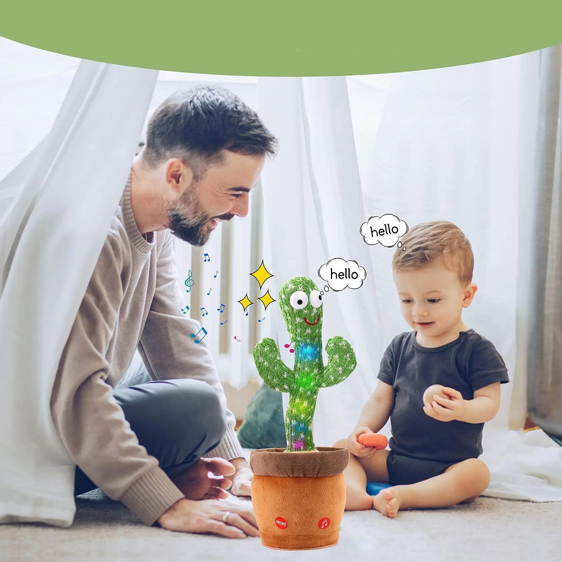 Dancing Cactus Plush Toy thumbnail 3
