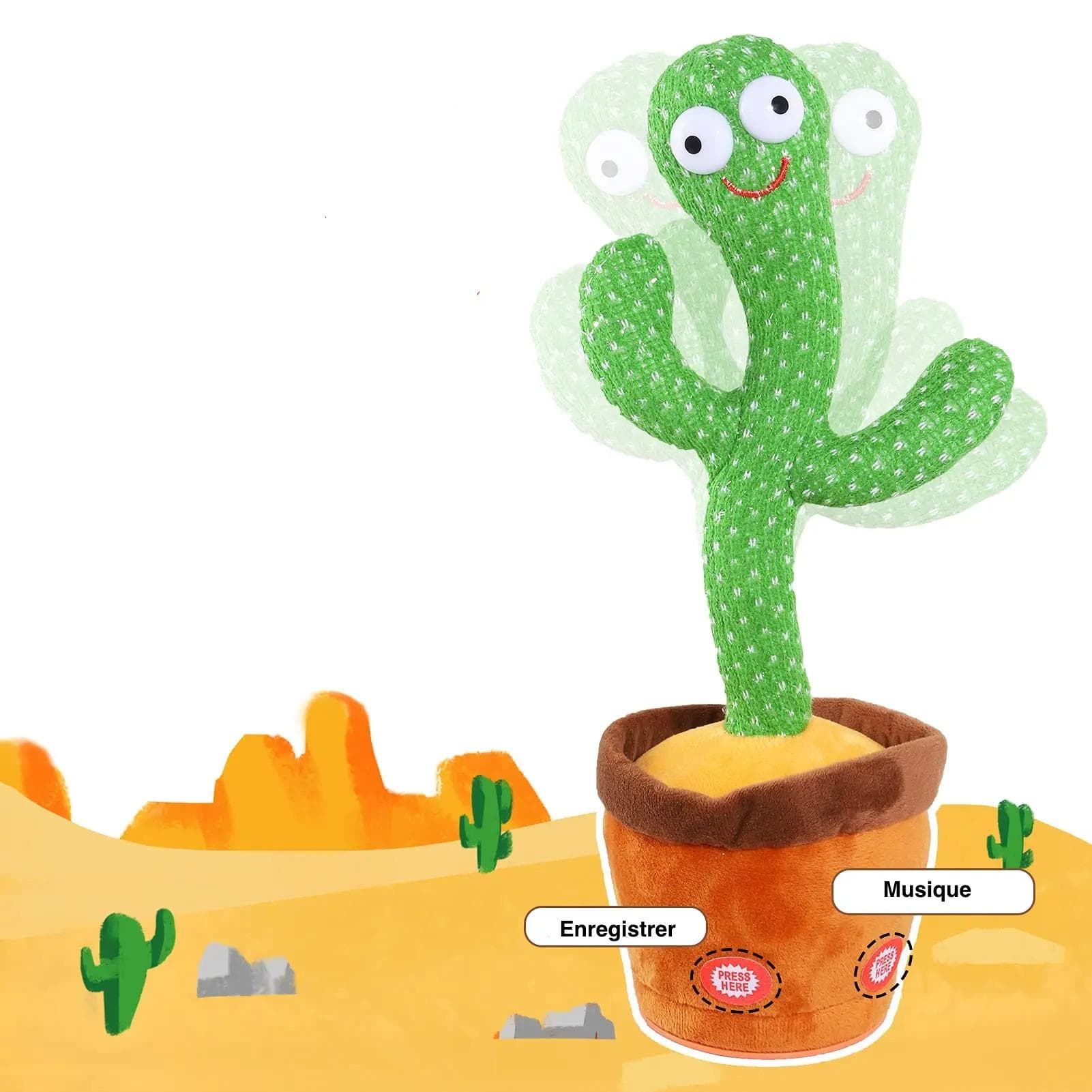 Dancing Cactus Plush Toy thumbnail 8