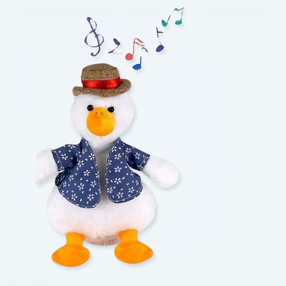 Dancing White Duck Plushie