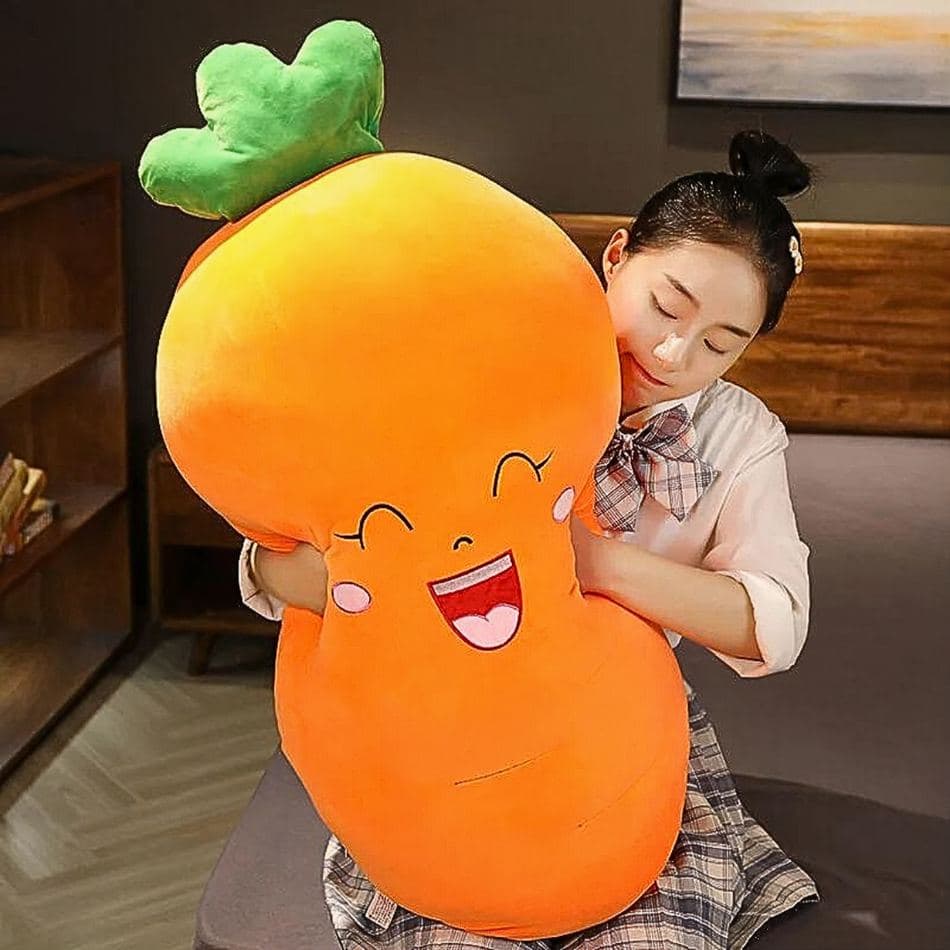 Smiling Carrot Plushie thumbnail 4