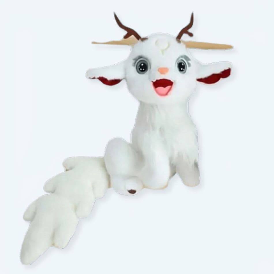 White Deer Plush Toy