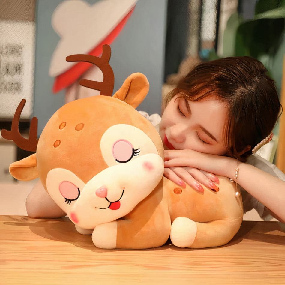 Sleeping Deer Plush thumbnail 2