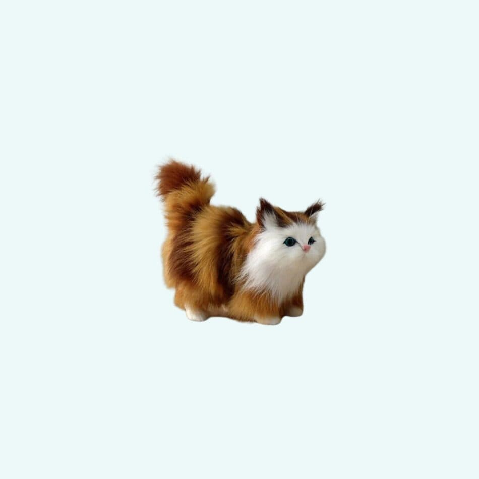 Long Haired Cat Plush