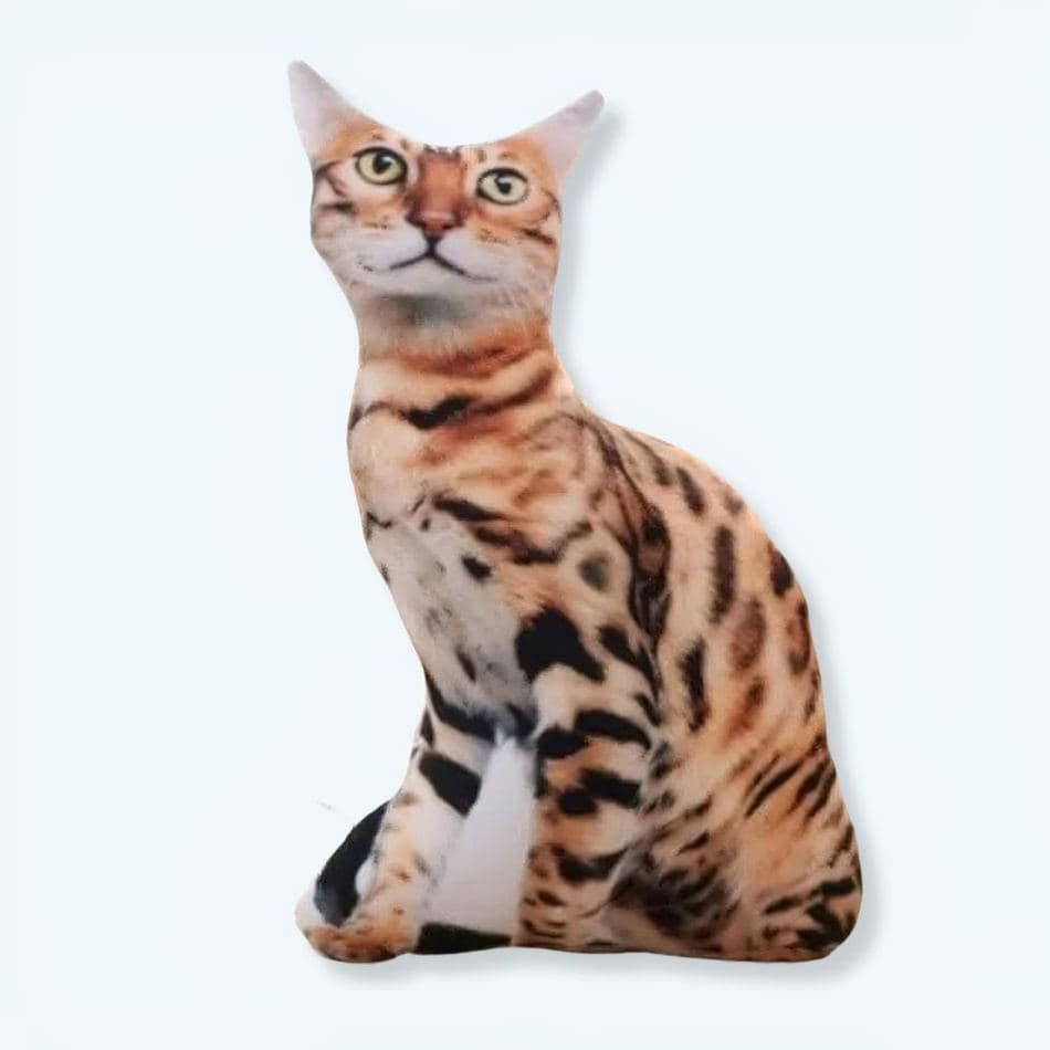 Soft Brown Tiger Cat Plush