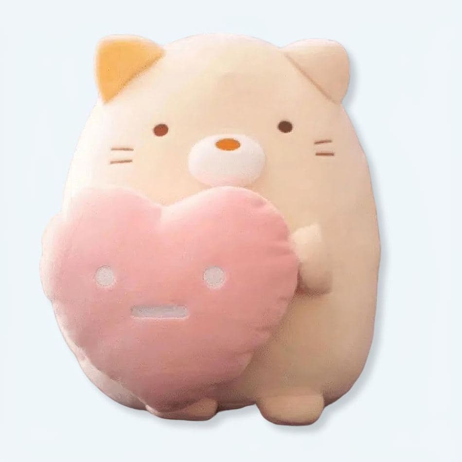 Kitten Plush with Heart