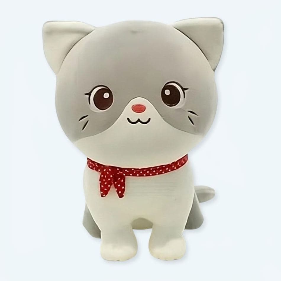 Cute Kitten Plush with Lace