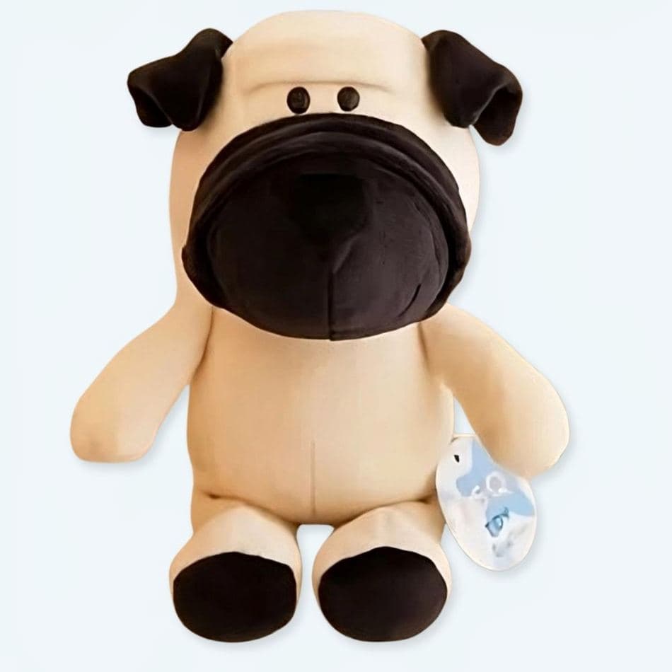 Teething Dog Plush Toy