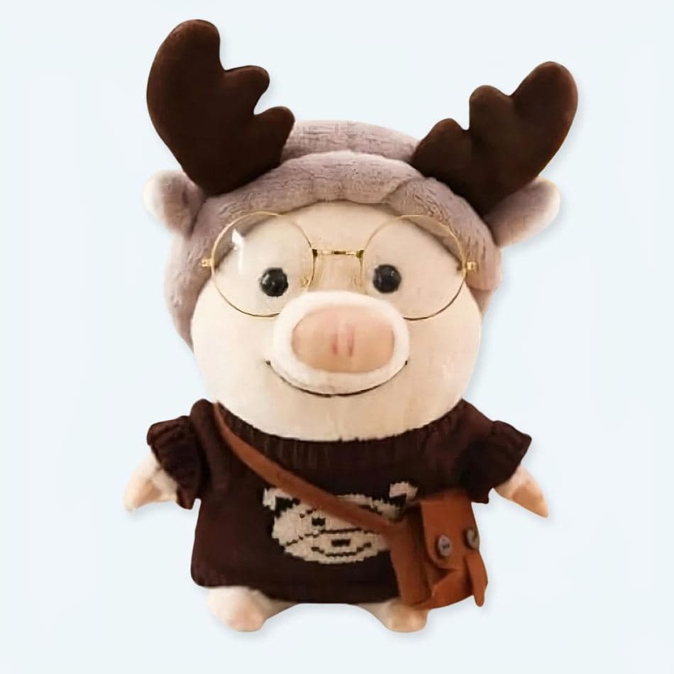 Reindeer Pig Plush Toy