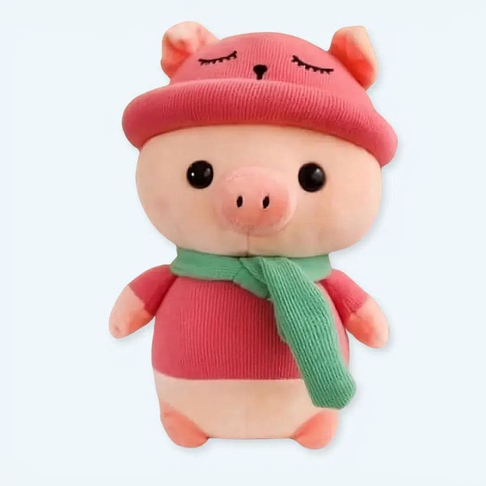 Pink Pig Plush Toy