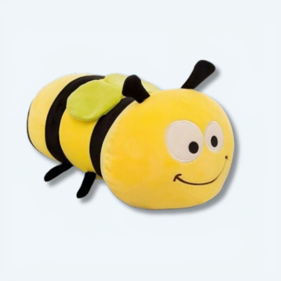 Smiling Bee Plush Pillow