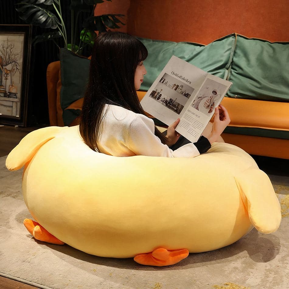 Yellow Chick Plush Pillow thumbnail 3