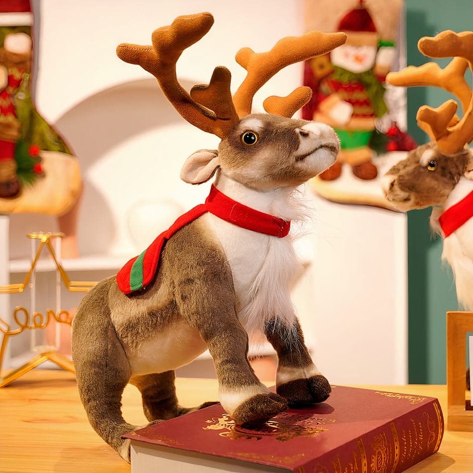 Christmas Deer Plush Toy for Kids thumbnail 2