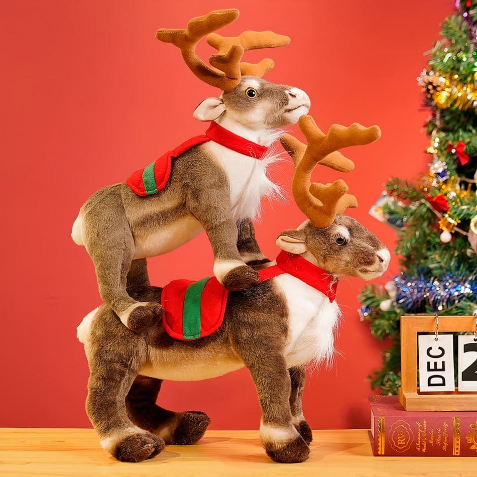 Christmas Deer Plush Toy for Kids thumbnail 3