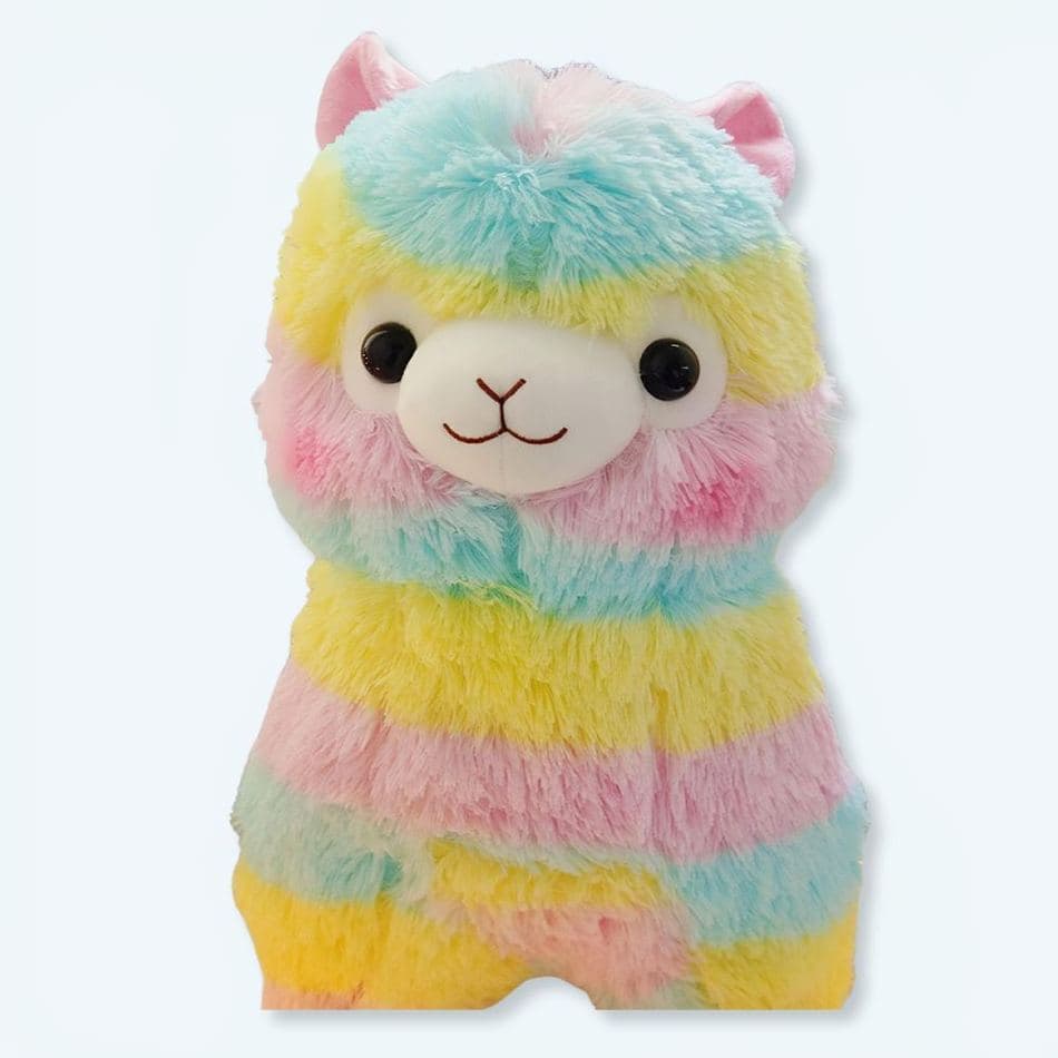 Multicolor Llama Plush