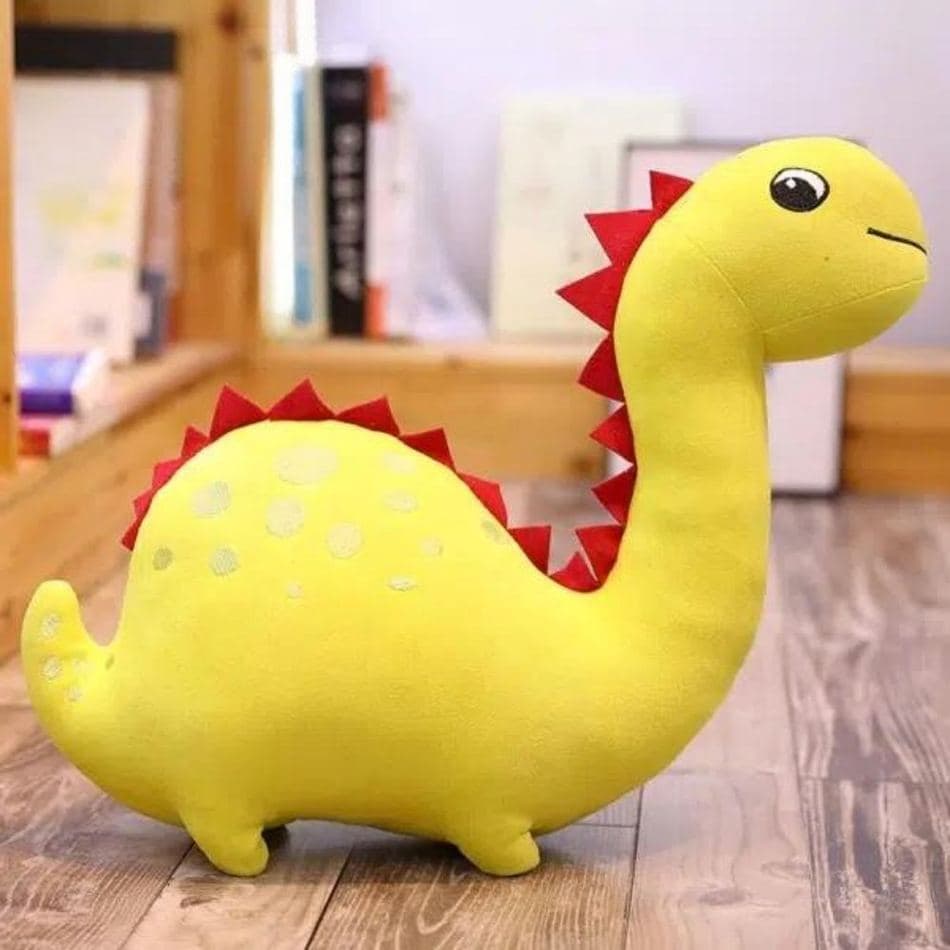 Funny Yellow Dinosaur Plushie thumbnail 4