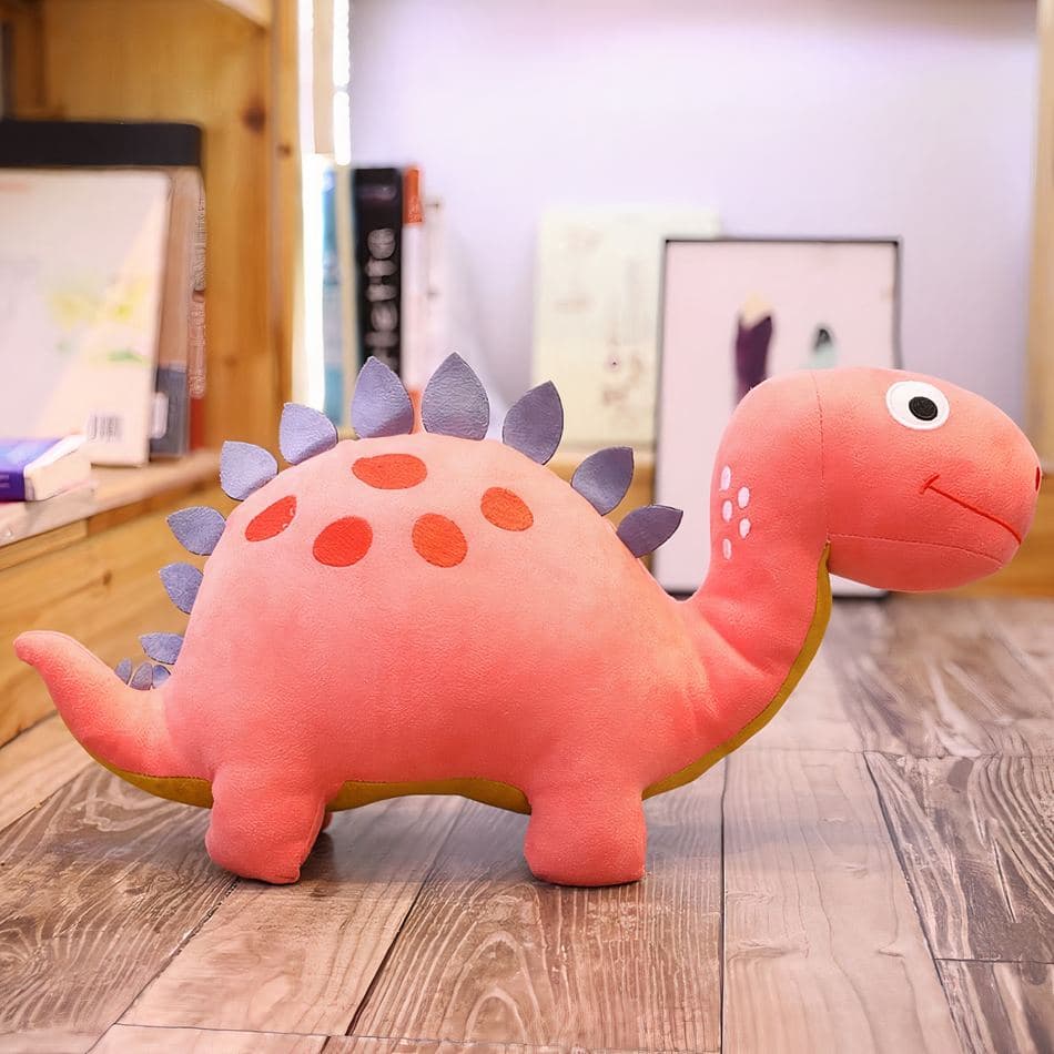 Pink Funny Dinosaur Plush thumbnail 3