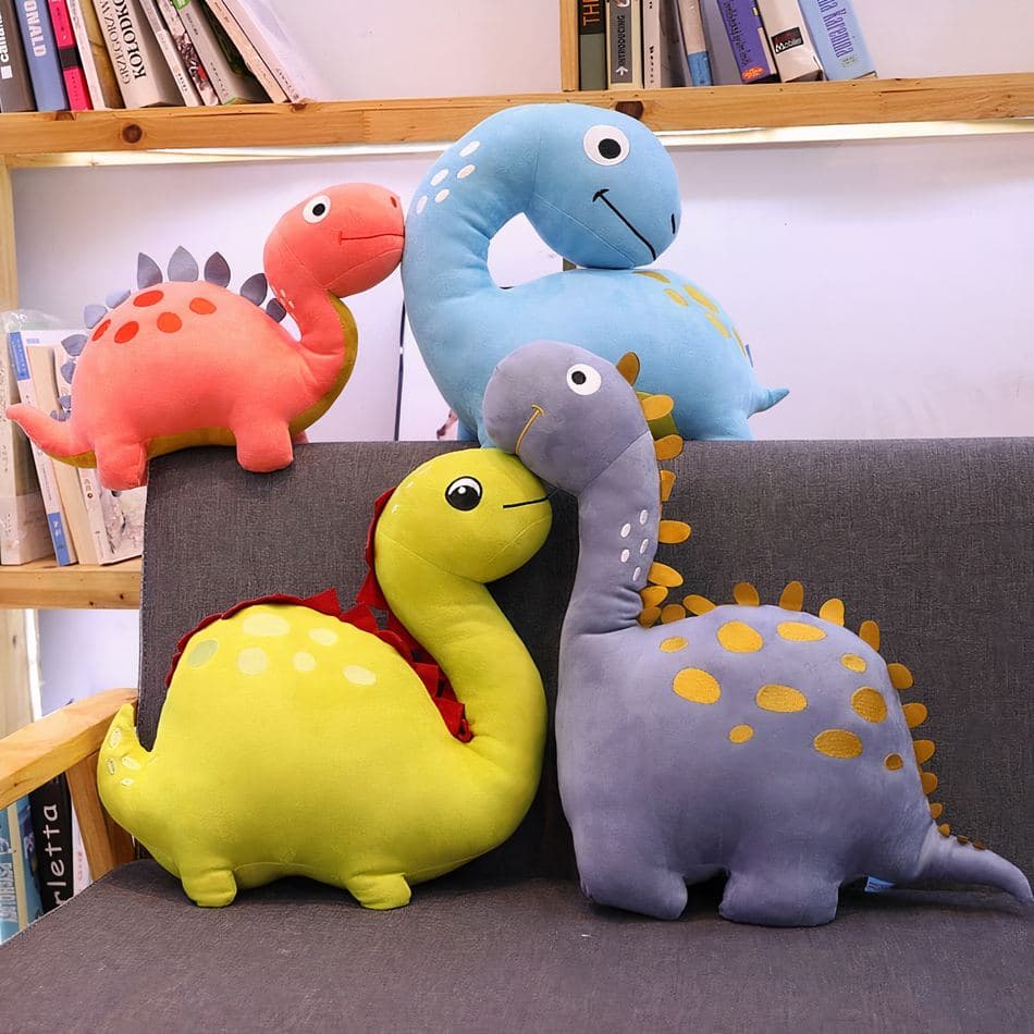 Blue Funny Dinosaur Plush thumbnail 2