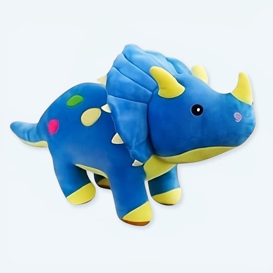 Blue Soft Dinosaur Plush