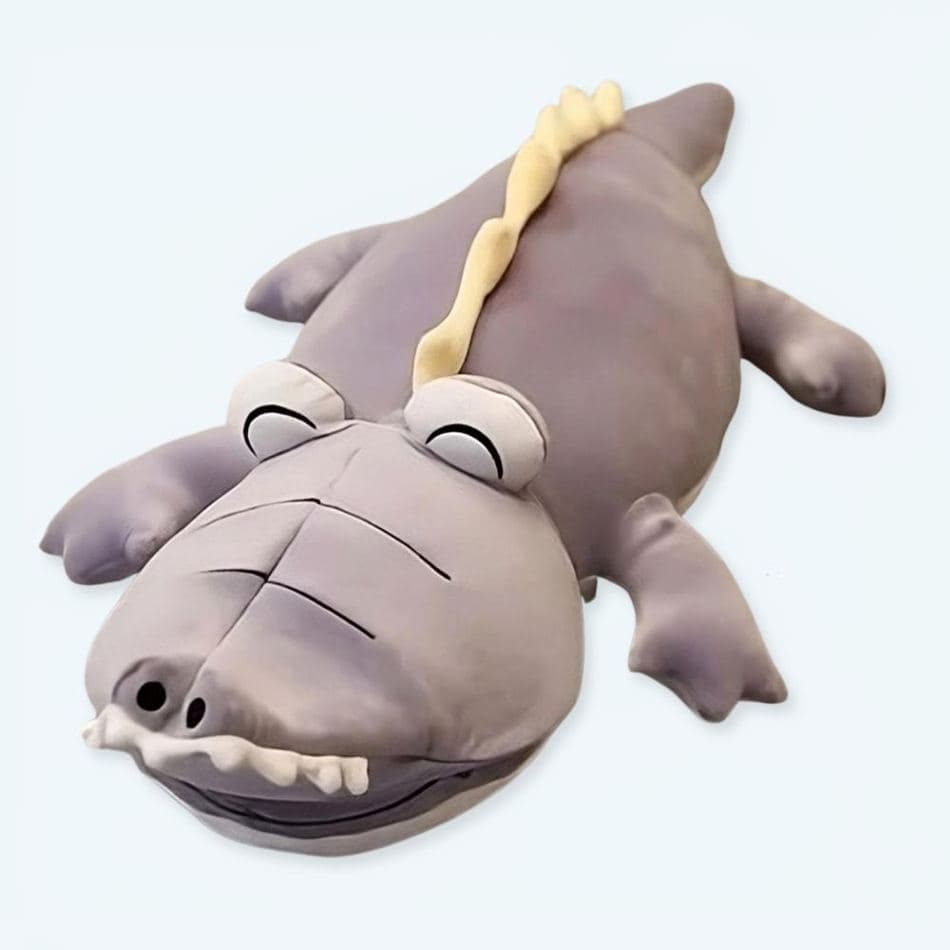 Purple Dinosaur Plush