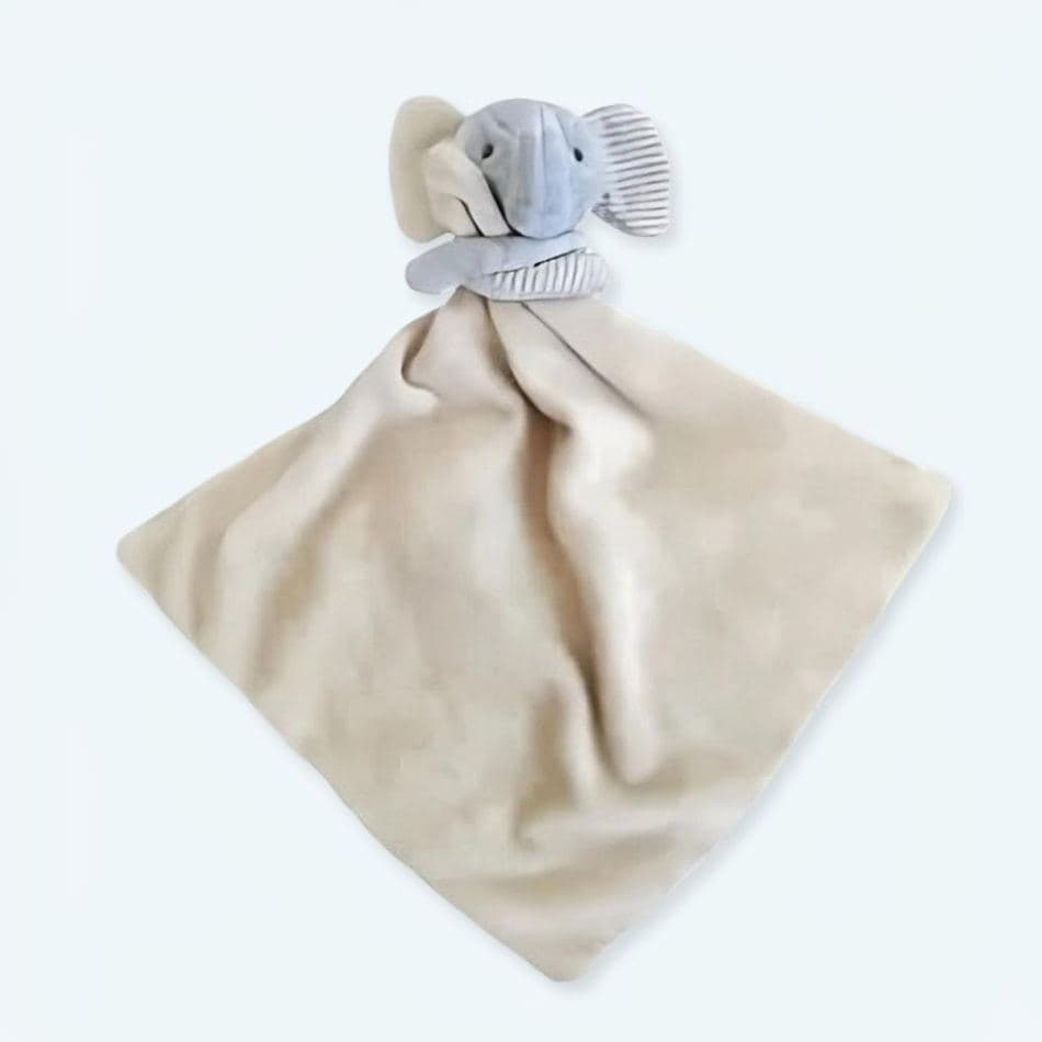 Beige Elephant Plush Toy