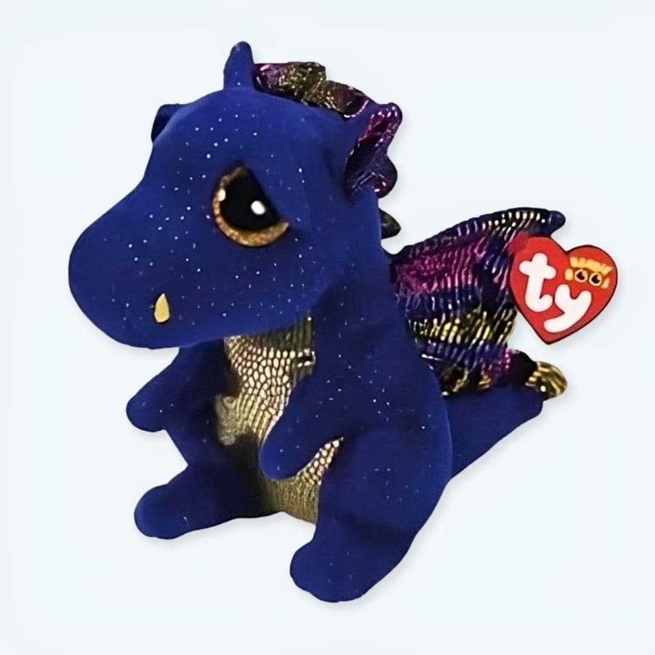 TY Blue Dragon Plush