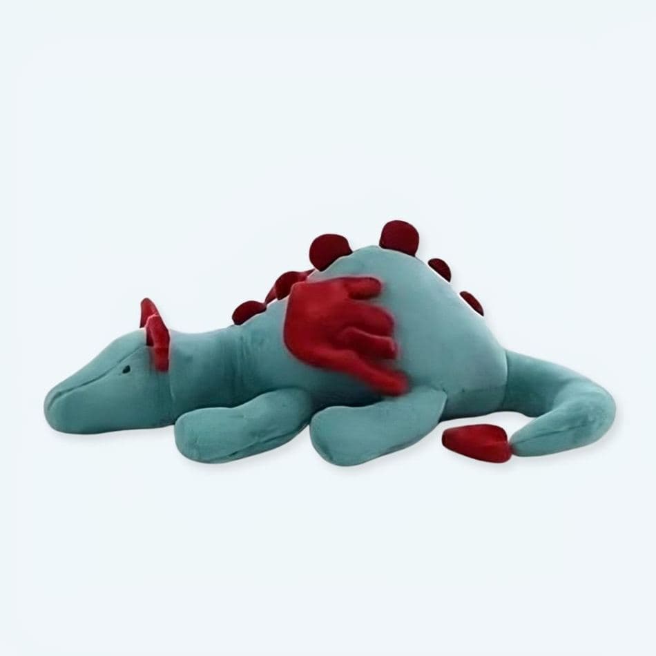 Blue Flying Dragon Plush Toy