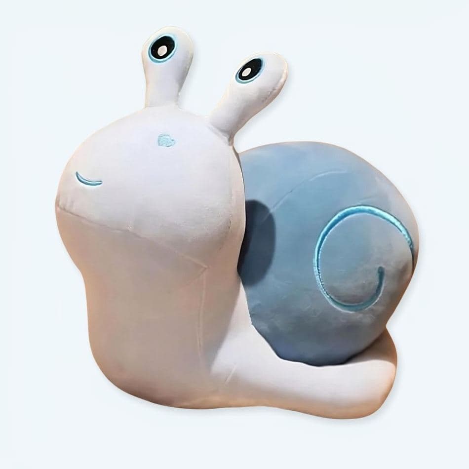Blue Heart Snail Plush