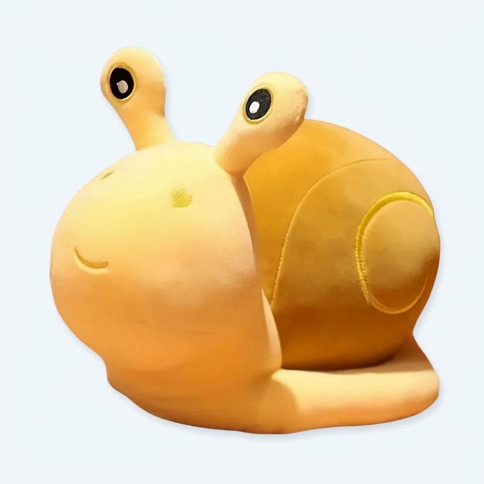 Yellow Heart Snail Plush