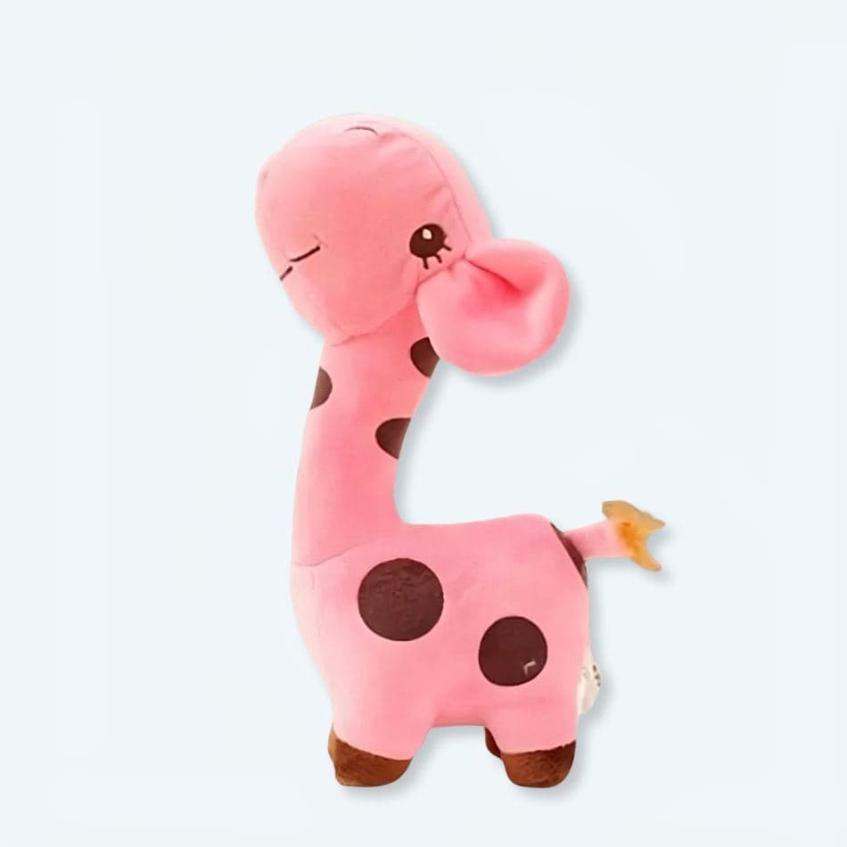 Pink Giraffe Plush Toy