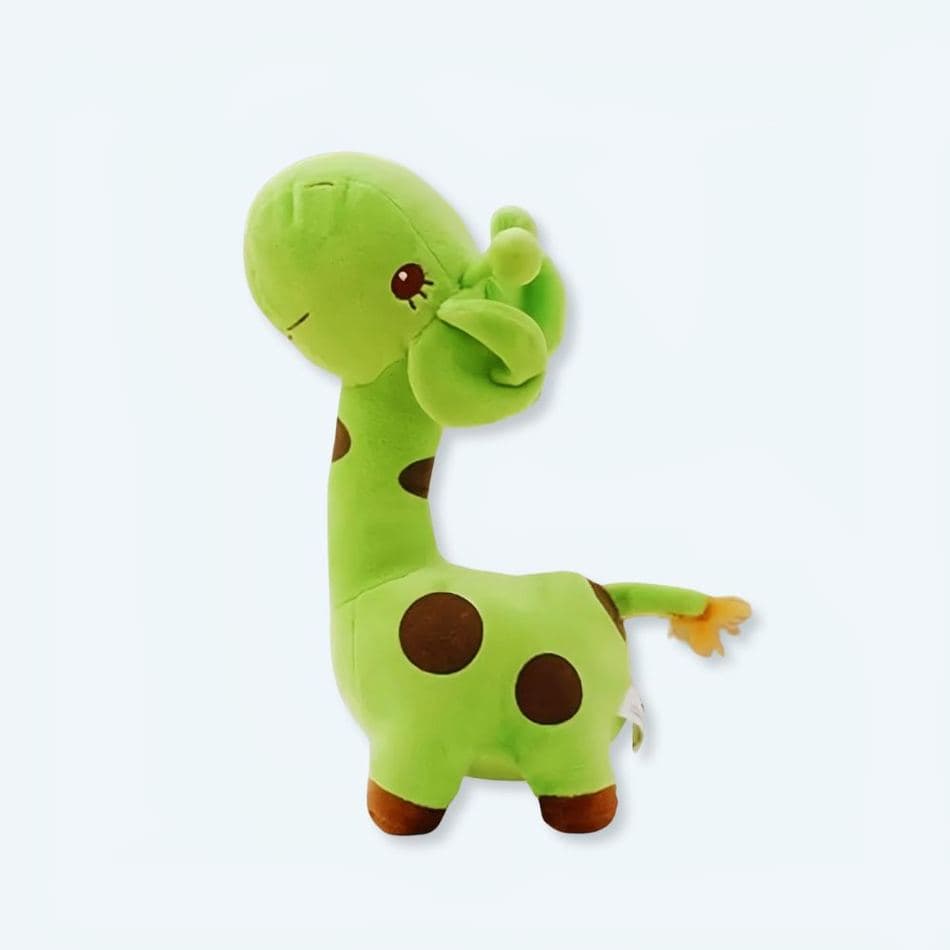 Green Giraffe Plush Toy