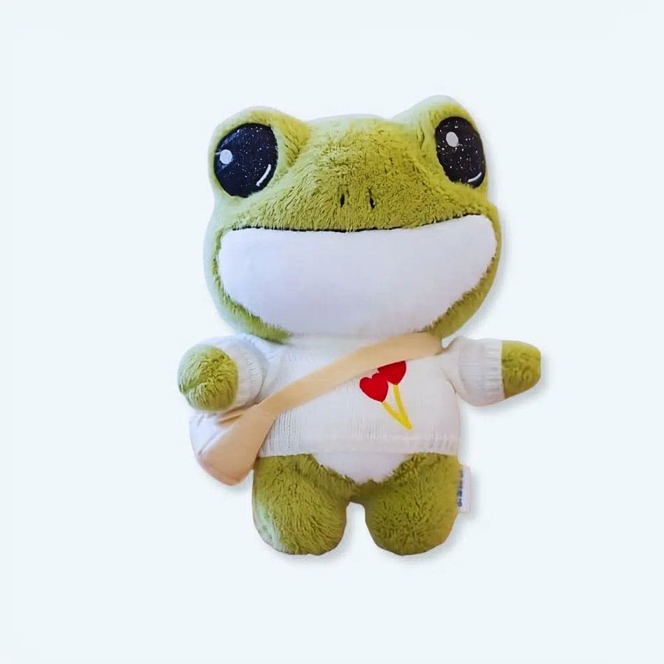 Frog Plush with Sweater