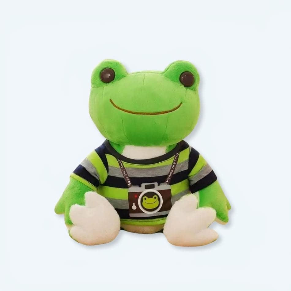 Photographer Frog Plush