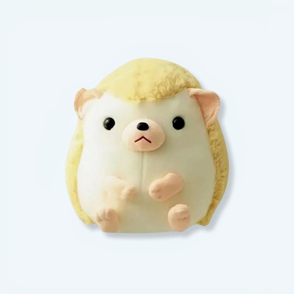 Yellow Hedgehog Plush Toy