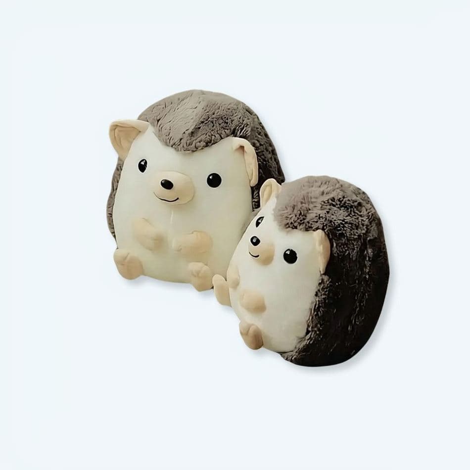 Brown Hedgehog Plush Toy